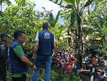 Un grupo armado ingresó ilegalmente