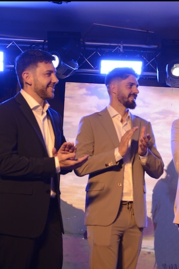 Nahuel Rosina y Santiago Mattia,