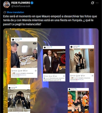 Esto sucedió mientras el delantero