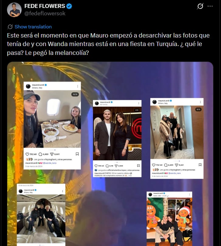 Esto sucedió mientras el delantero estaba en el cumpleaños de Lucas Torreira