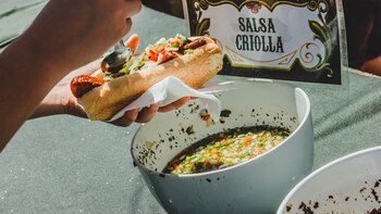 Receta de salsa criolla tradicional,