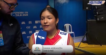 Vania Adrianzén, líbero de Perú, habló sobre su rival en las semifinales del Campeonato Sudamericano Sub 19 de vóley 2026.
