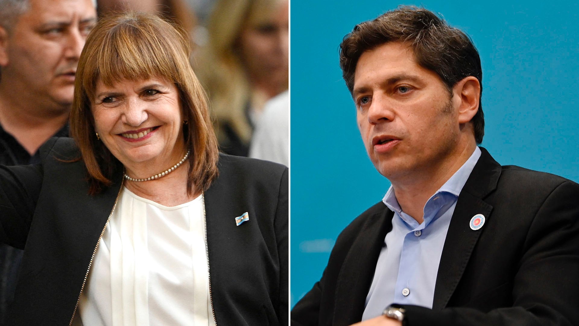 Bullrich y Kicillof se enfrentan por la reforma laboral en el Congreso