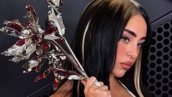 Nicki Nicole deslumbró en los