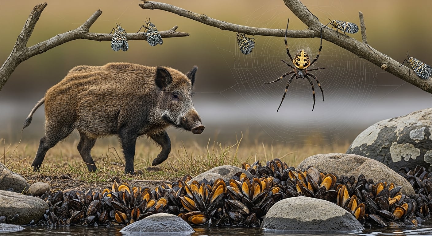 Las especies invasoras en Estados Unidos generan pérdidas anuales superiores a los 21.000 millones de dólares y afectan a la agricultura, la pesca, la silvicultura y la infraestructura. (Imagen Ilustrativa Infobae)
