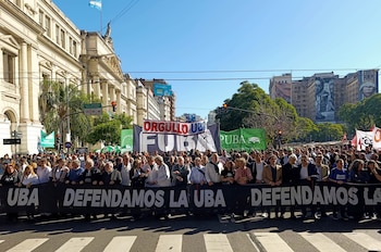 Marcha Federal Universitaria - Palaza de mayo -12 de mayo
