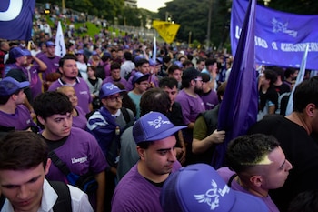 La militancia colmó la plaza