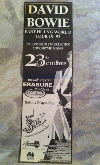 La única actuación de Bowie