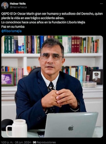 El abogado Óscar Marín es