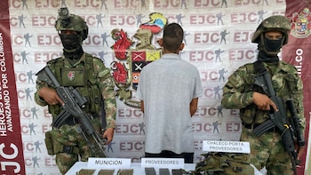 Ejército captura a alias Cañón,