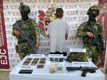 El presunto integrante del Clan