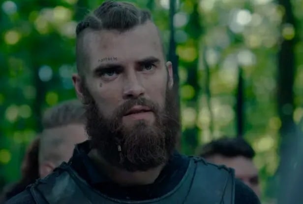 Jaakko Ohtonen en la serie The Last Kingdom (BBC América/Netflix)