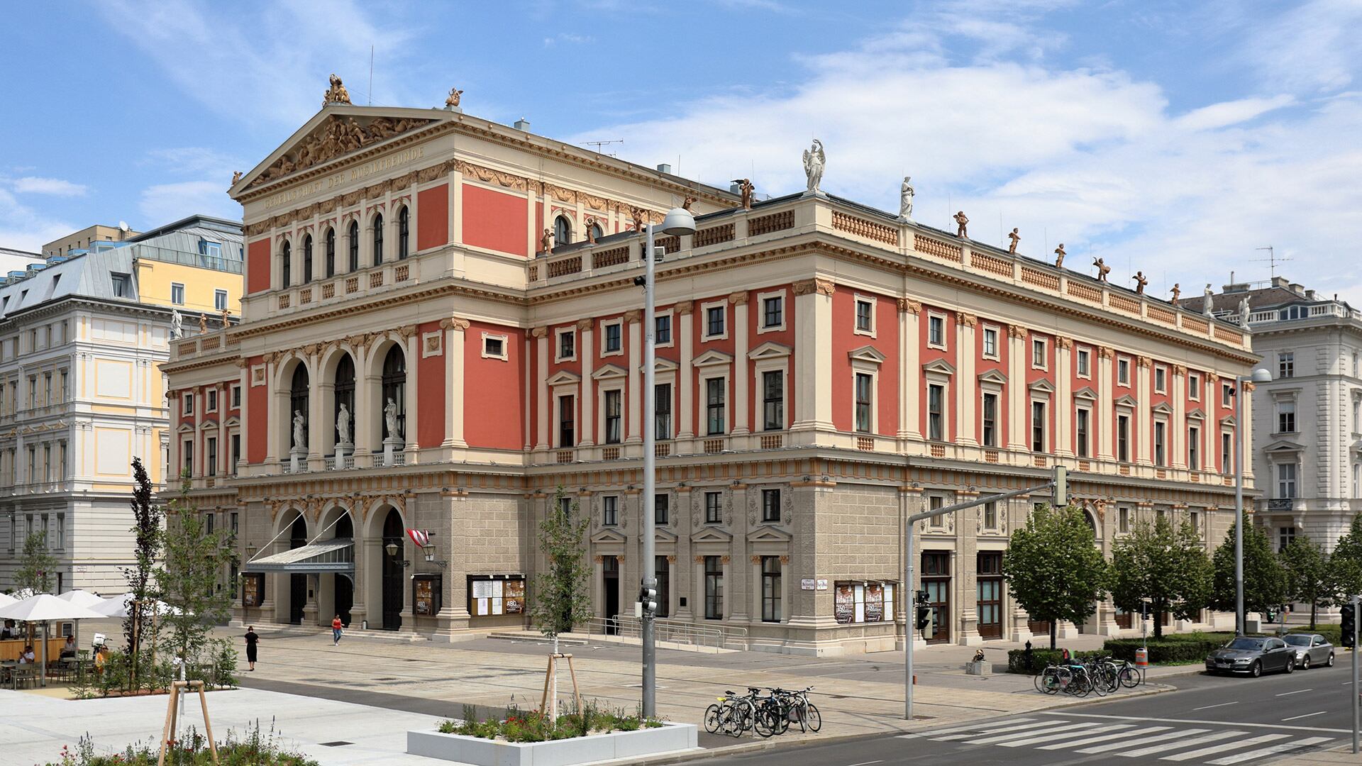 La Sala Dorada de Viena es famosa por su decoración opulenta y una acústica reconocida como una de las mejores para la música clásica