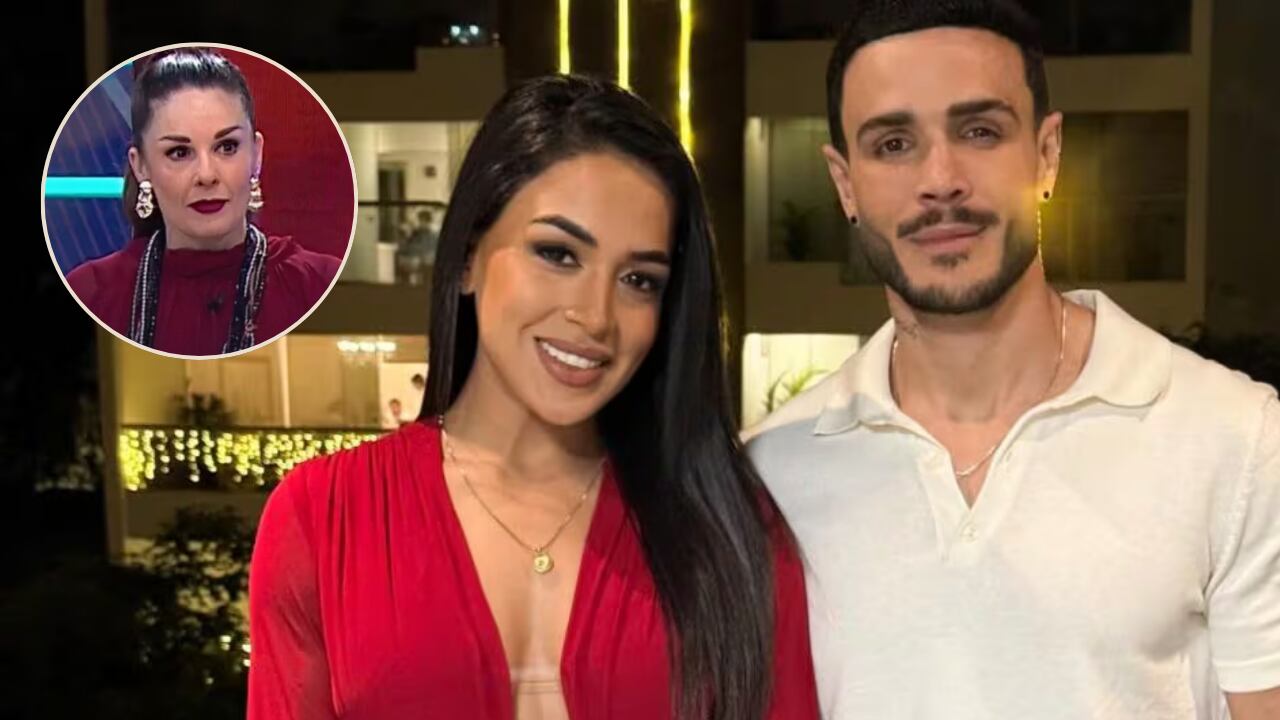 Rebeca Escribens expresó su indignación contra Mario Irivarren tras el ampay en Argentina que puso fin a su relación con Onelia Molina. (Instagram Rebeca Escribens / Onelia Molina)