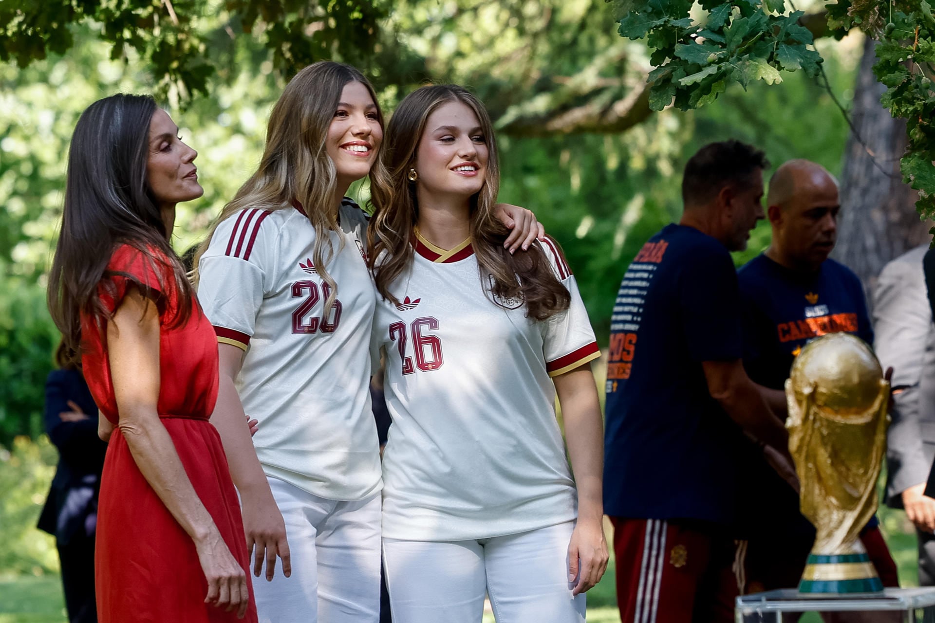 Un reencuentro histórico en Zarzuela: la Selección se reúne con la familia real tras conquistar el Mundial ante Argentina