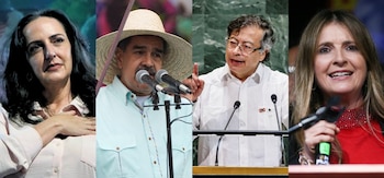 Paloma Valencia y María Fernanda