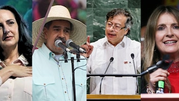 Paloma Valencia y María Fernanda