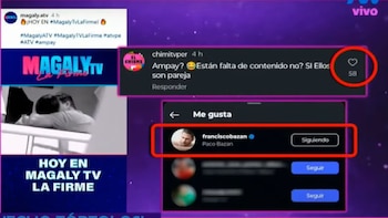 Paco Bazán apoyó comentario en