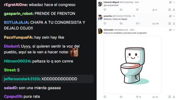 Usuarios aprovecharon el chat de