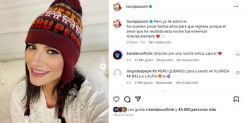Laura Pausini envió emotivo mensaje
