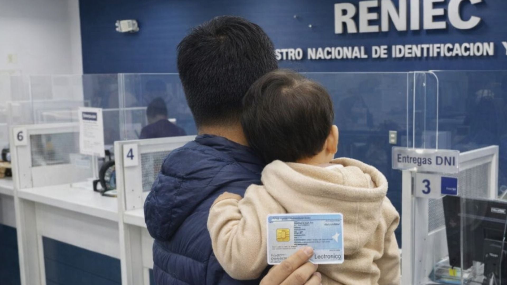 El trámide de DNIe se realiza en el Reniec - Créditos: Imagen Ilustrativa Infobae.