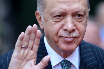 El presidente turco Recep Tayyip Erdogan. (AP Foto/Armin Durgut)