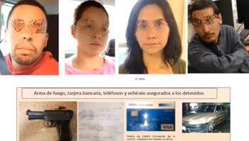 Alejandro, Sarahí, Pamela y Benjamín