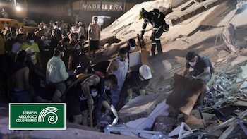 Tras el terremoto de 7,4 en Colombia ya son 130 las réplicas, confirmó el Servicio Geológico Colombiano