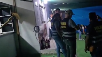 Cochera en Pachacámac usada para ocultar y desmantelar vehículos robados. Captura de video