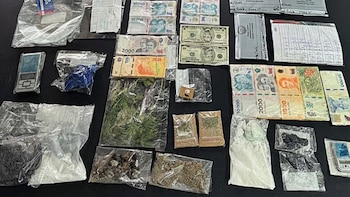 Droga, dinero y otros elementos