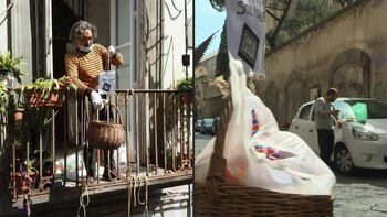 Unos 3.500 napolitanos pidieron el fin de semana bonos alimentarios reservados a los más necesitados