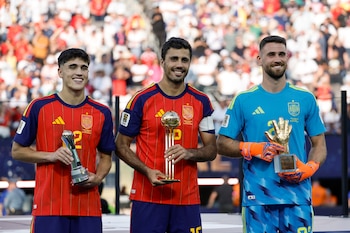 Final Copa Mundial de la FIFA 2026 – Argentina Vs España festejos y premiacion