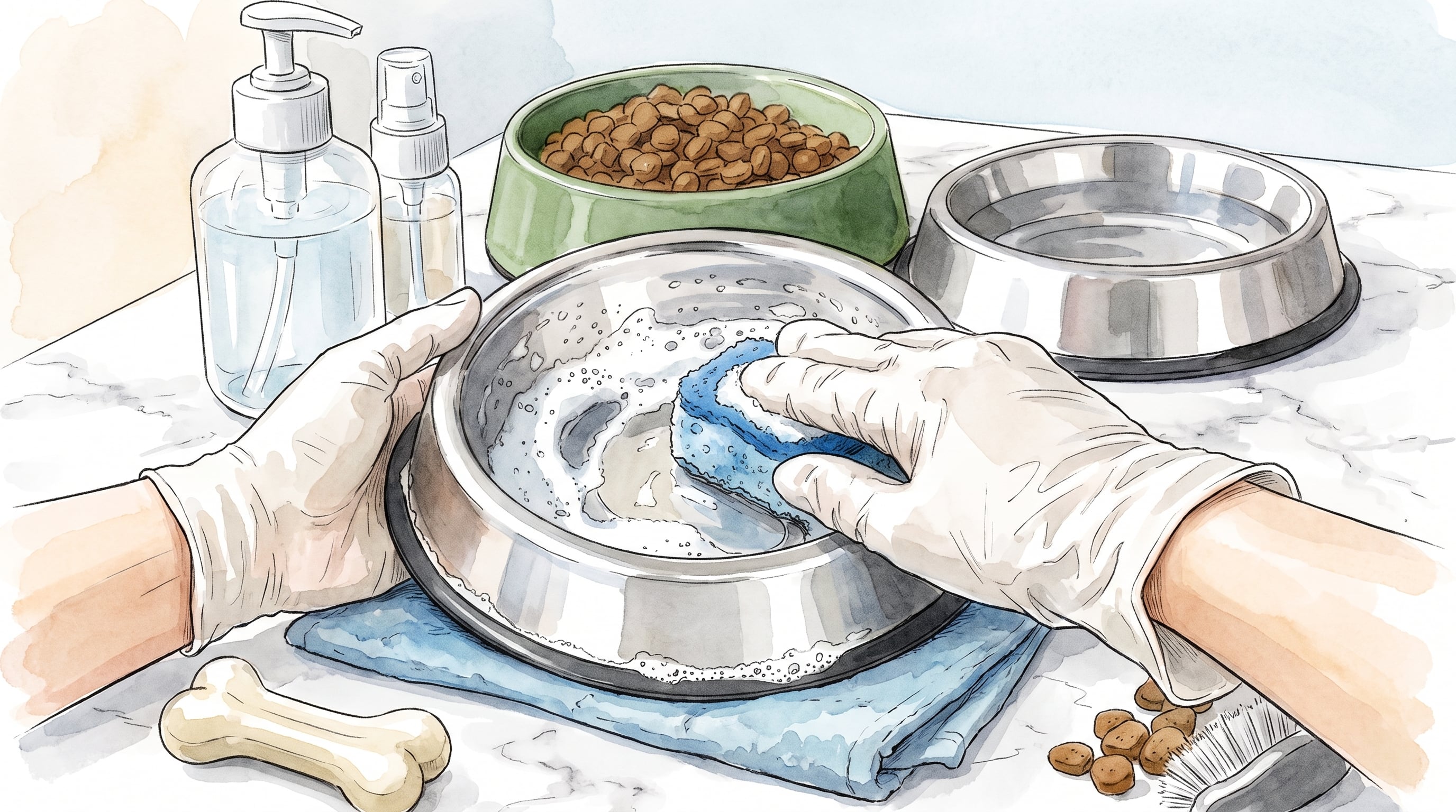 Los platos de comida húmeda requieren lavado después de cada uso. (Imagen Ilustrativa Infobae)