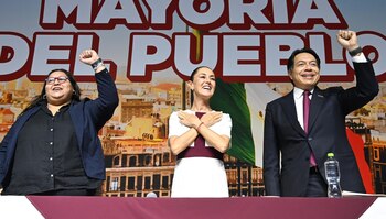 Conferencia Sheinbaum se reúne con