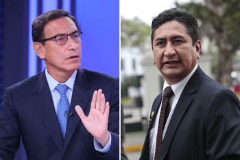 Martín Vizcarra y Vladimir Cerrón.