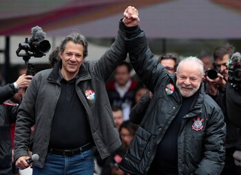 El presidente electo de Brasil,