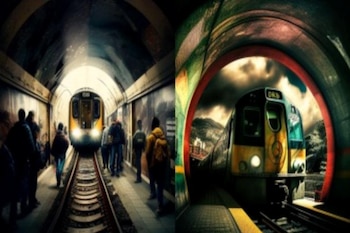 Metro de Bogotá según la Inteligencia Artificial