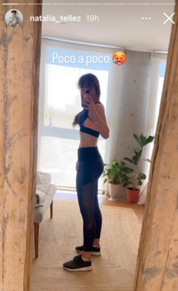 Natalia sorprendió al mostrar que