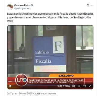 El presidente Gustavo Petro desempolvó