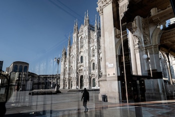 La plaza del Duomo en