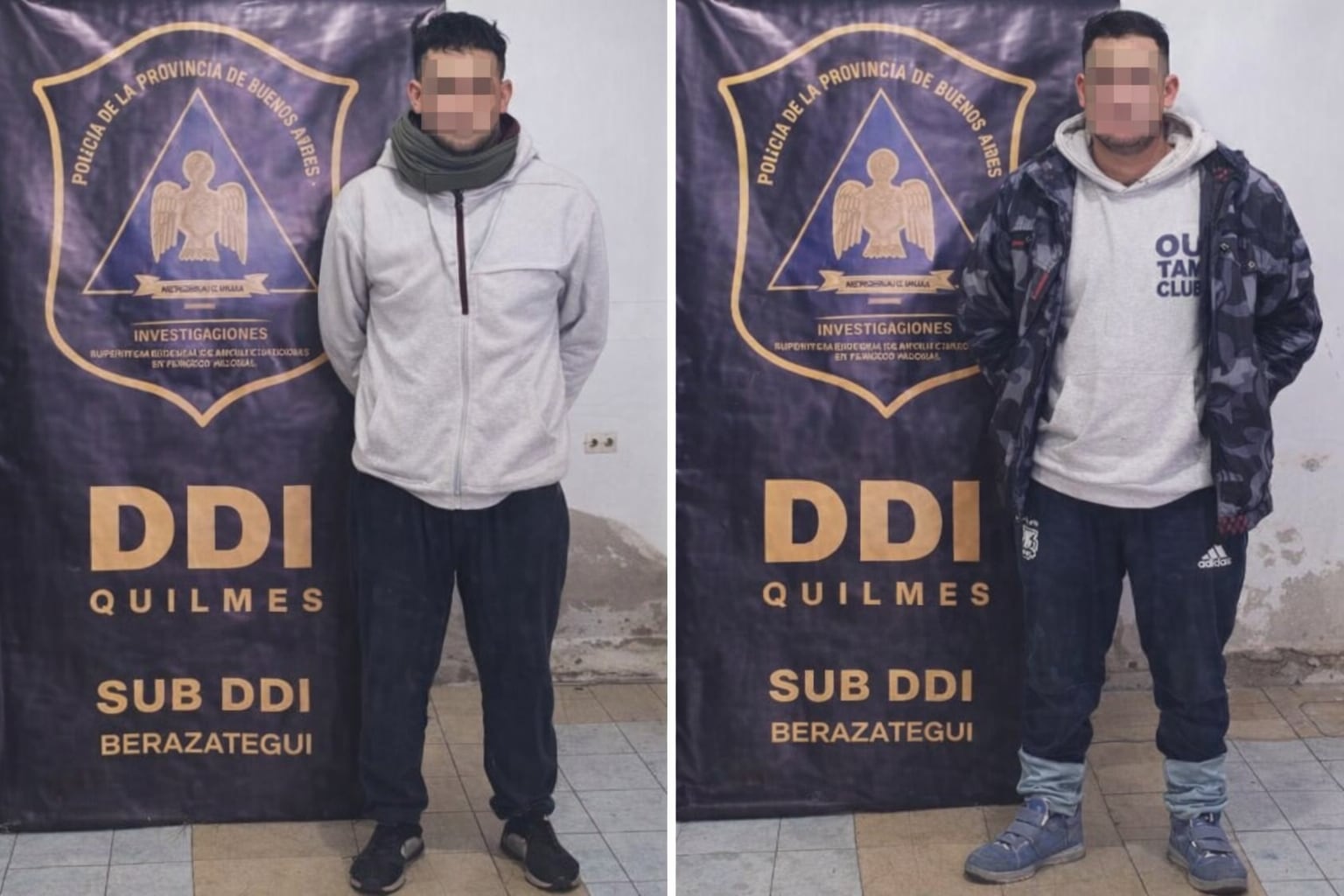 Los dos sospechosos detenidos por la DDI