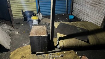 La casilla donde se halló