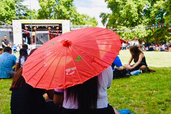 Las típicas sombrillas se verán