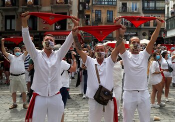 La fiesta tradicionalmente comienza con