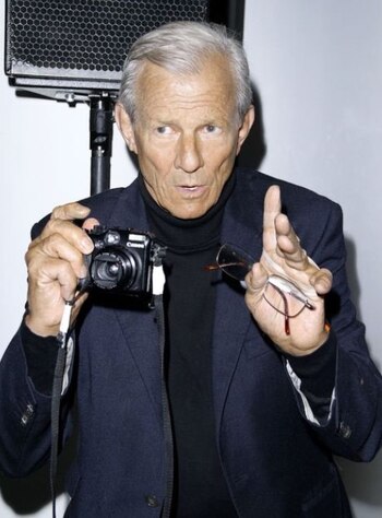 El prestigioso fotógrafo Peter Beard