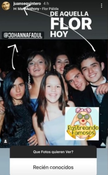 Historias de Instagram de Juanse