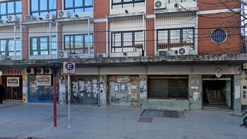 El inmueble donde hoy están