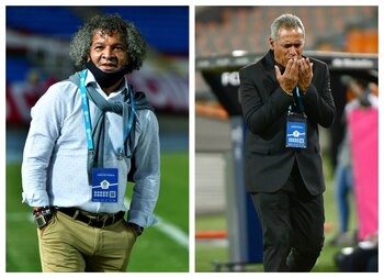 Alberto Gamero y Hernán Torres.