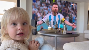 El tierno video de Milenka, la hija de Marley, y su fanatismo por Lionel Messi: “Ya sabe quién es el capitán”