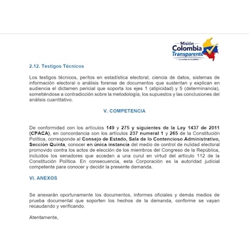 La demanda afirma que hubo alianza entre el Pacto Histórico y los grupos armados criminales del país - crédito@AndresGuryRod/X